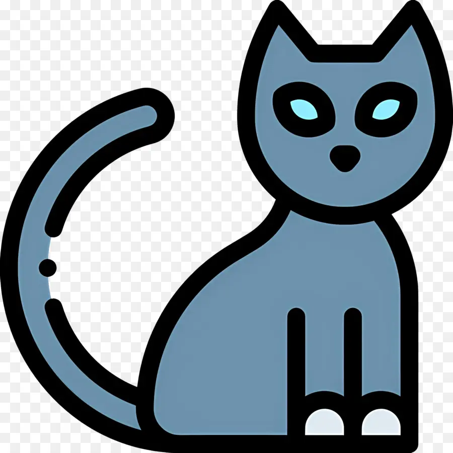 Gato Do Dia Das Bruxas，Gato Cinzento PNG