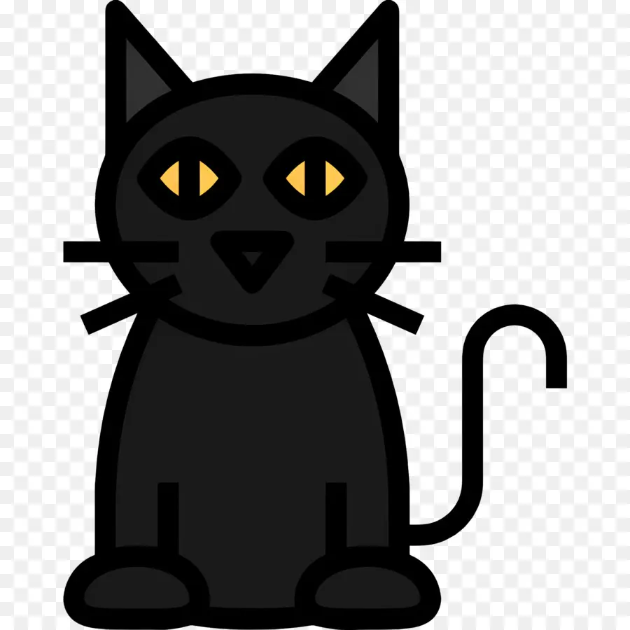 Gato Do Dia Das Bruxas，Gato Cinzento PNG