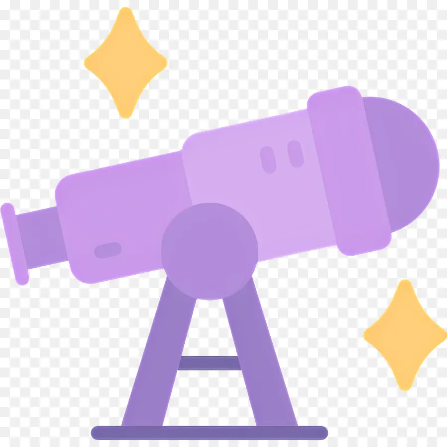 Telescópio，Telescópio Roxo PNG