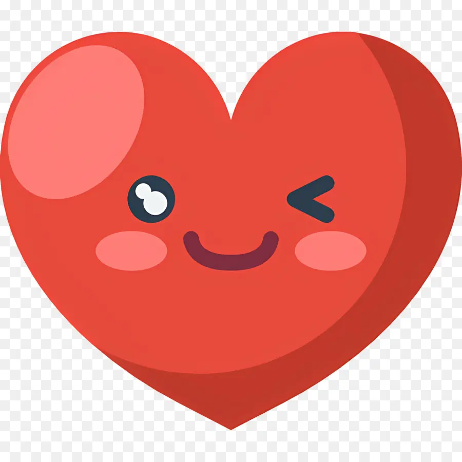 Emoji De Coração，Coração Sorridente PNG