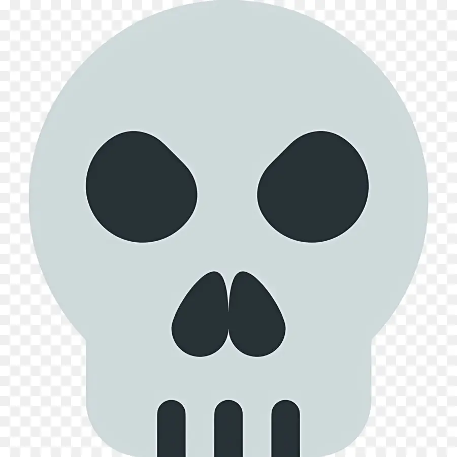 Emoji De Caveira，Crânio PNG