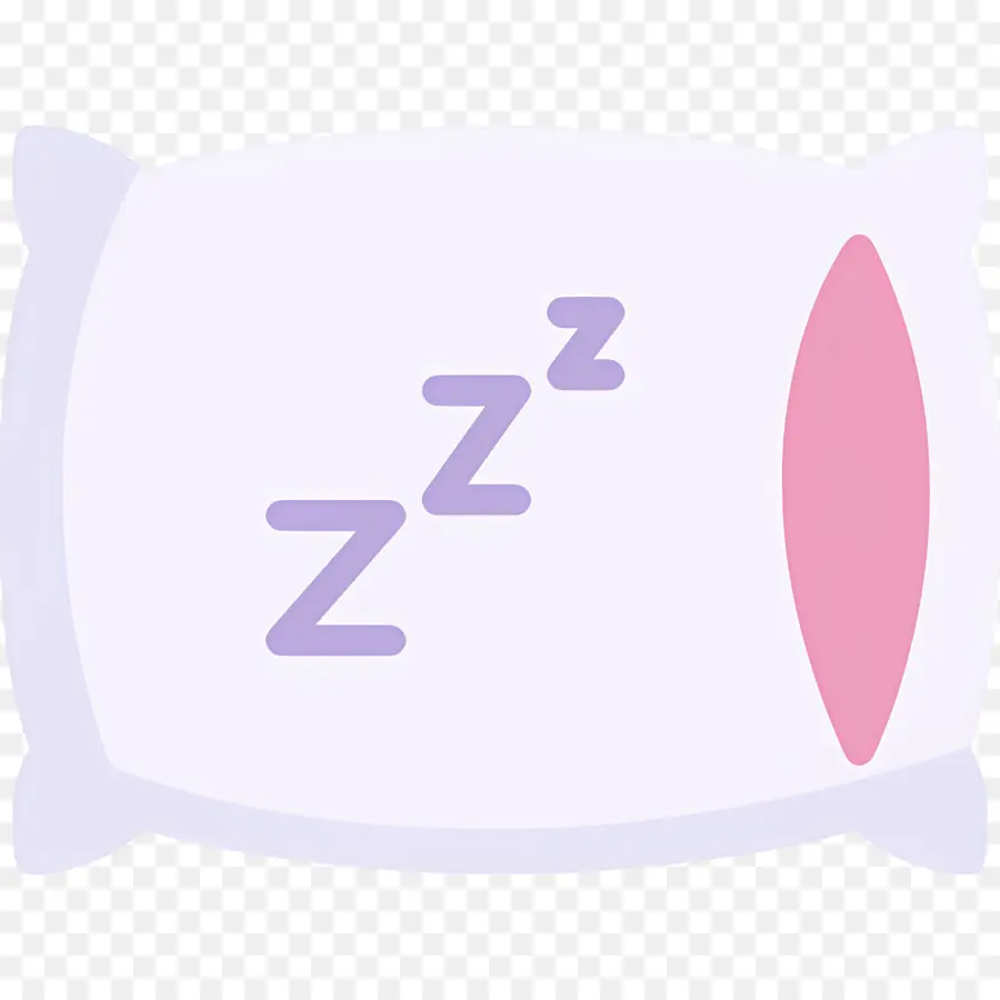 Travesseiro De Dormir，Almofada Com Zzz PNG