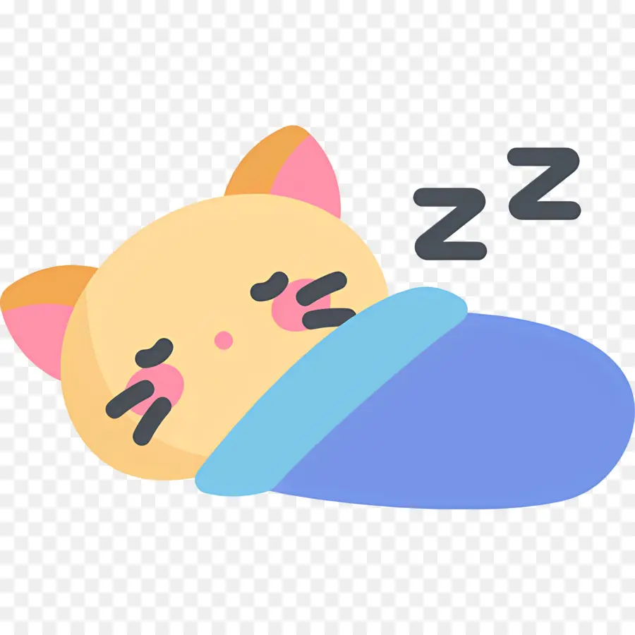 Gato Dormindo，Descansando PNG