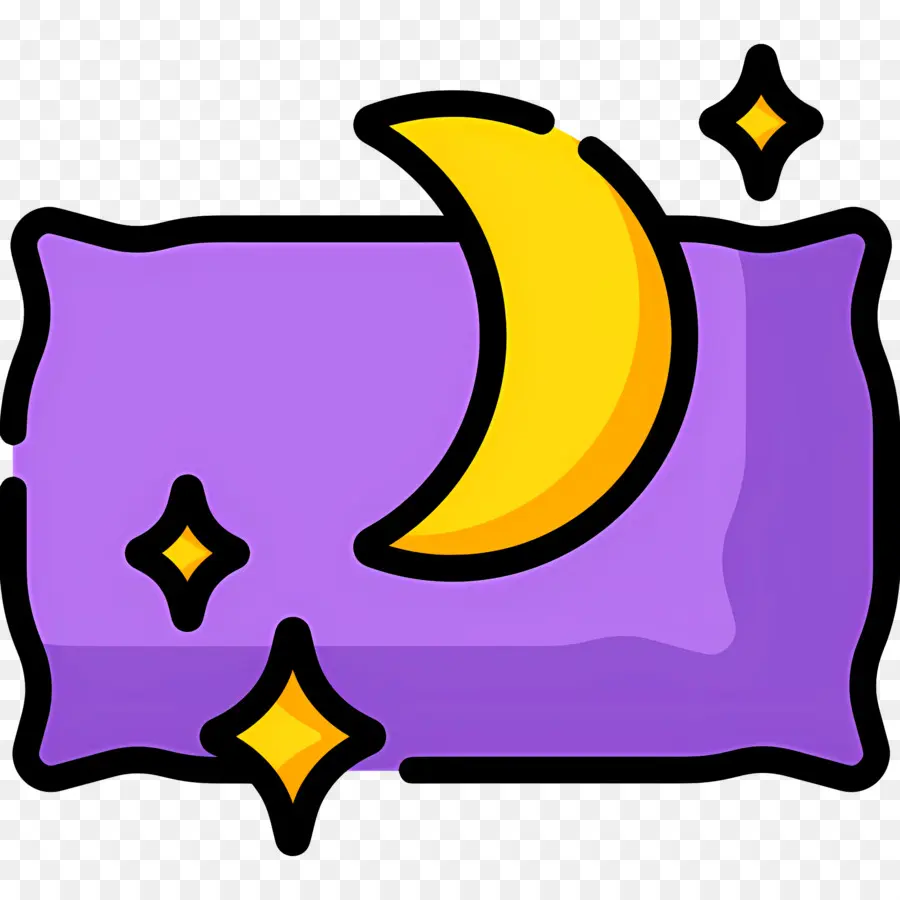 Travesseiro De Dormir，Travesseiro Roxo PNG