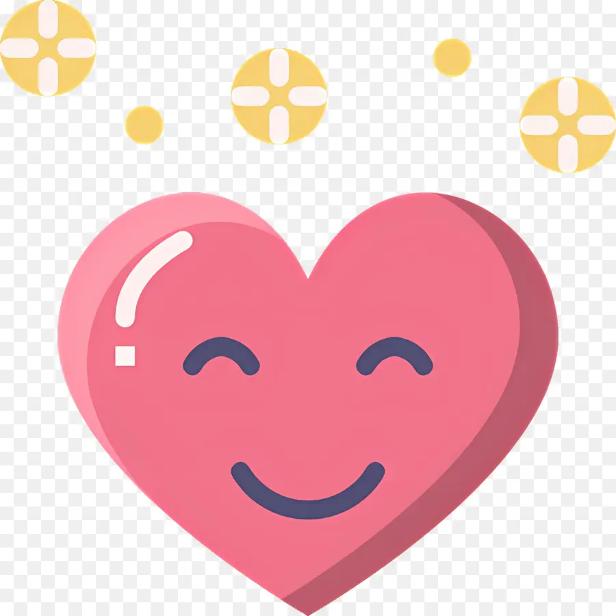 Emoji De Coração，Amor PNG