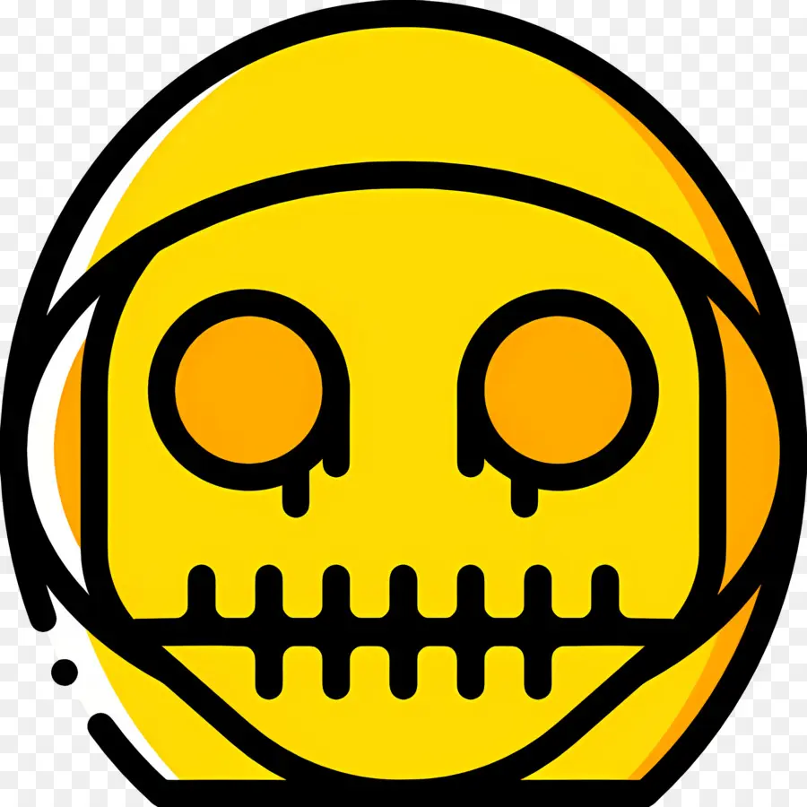 Emoji De Caveira，Crânio PNG