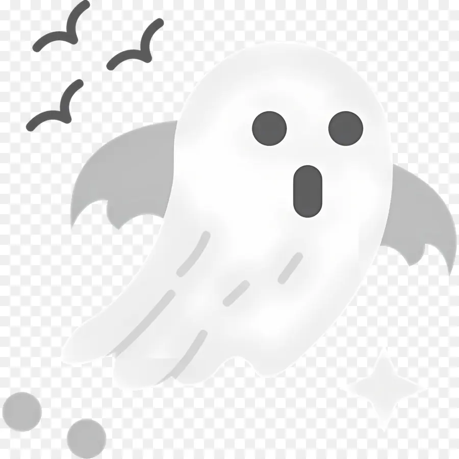 Fantasma Do Dia Das Bruxas，Fantasma Voador PNG