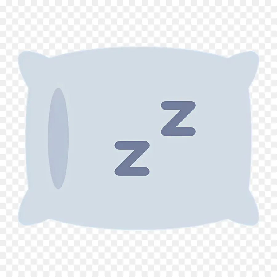 Travesseiro De Dormir，Almofada Com Zzz PNG