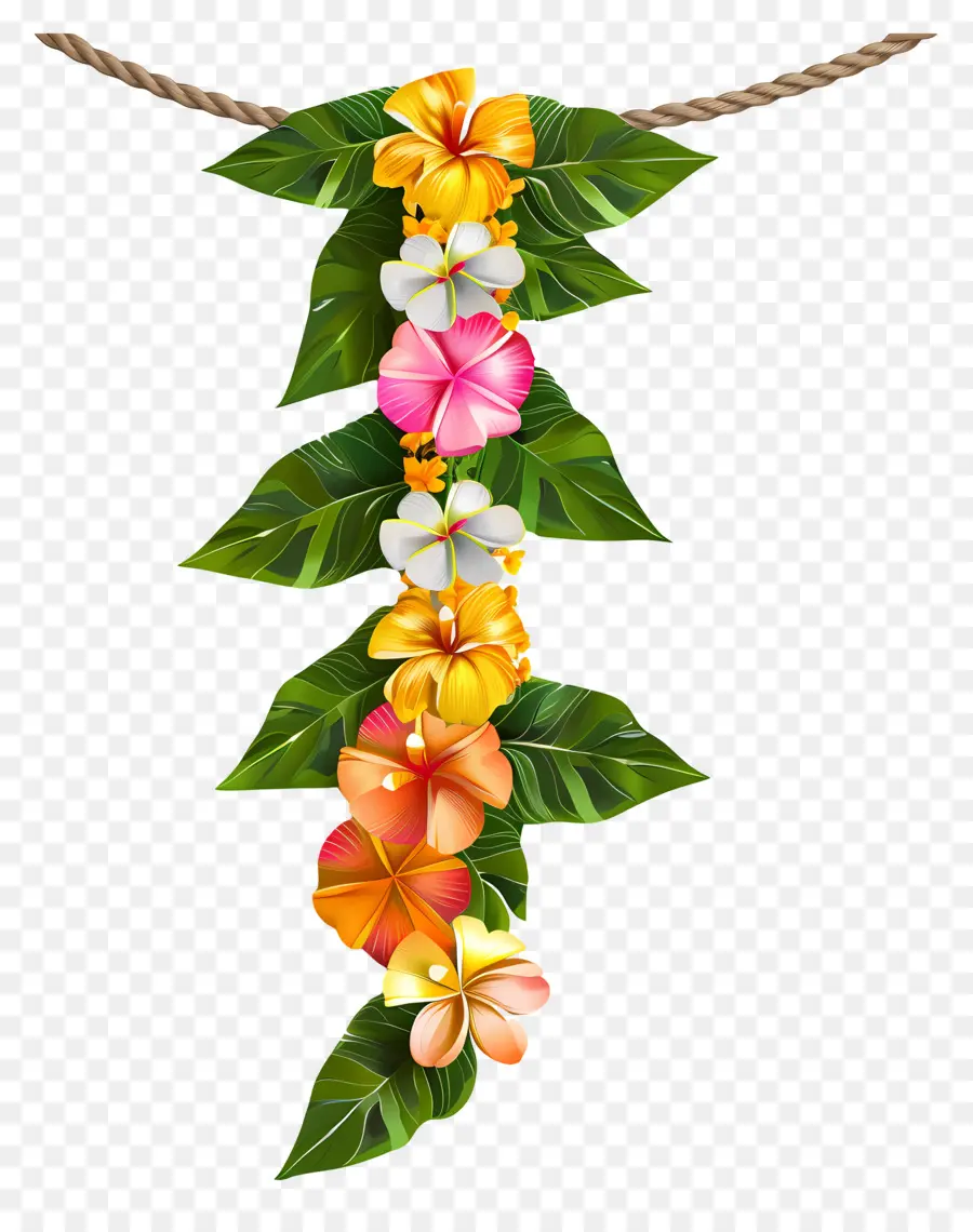 Guirlanda Ugadi，Guirlanda Floral PNG