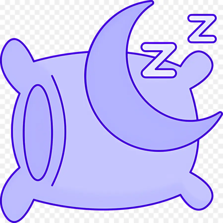 Travesseiro De Dormir，Almofada Com Lua PNG