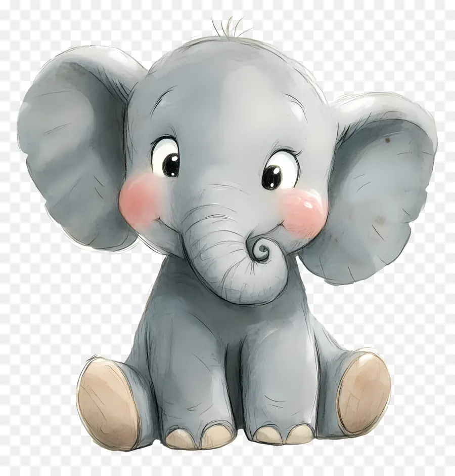 Bebê Elefante，Elefante PNG