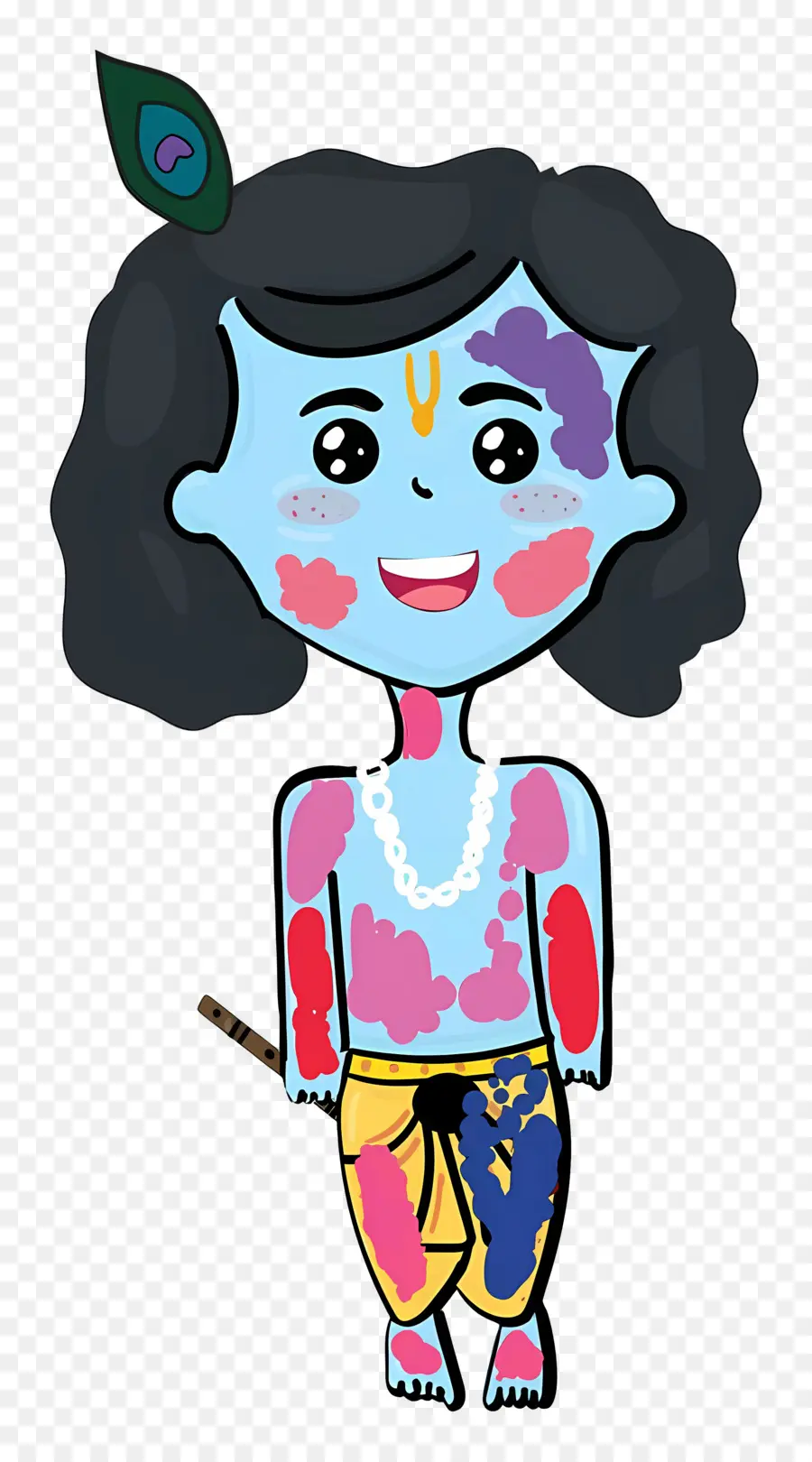 Krishna，Menino Azul PNG