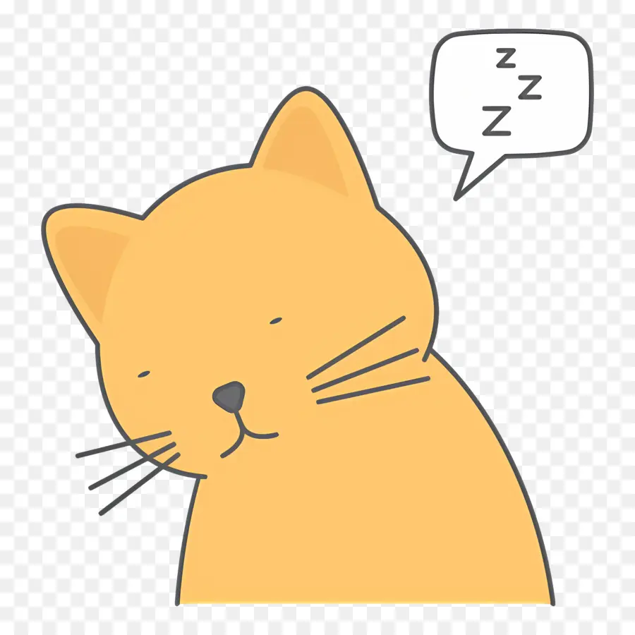 Gato Dormindo，Dormir PNG