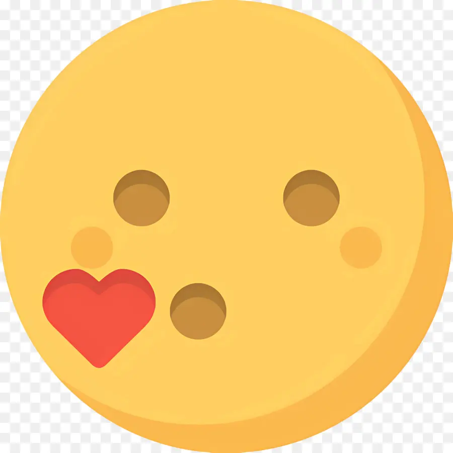 Beijo Emoji，Emoji De Botão PNG