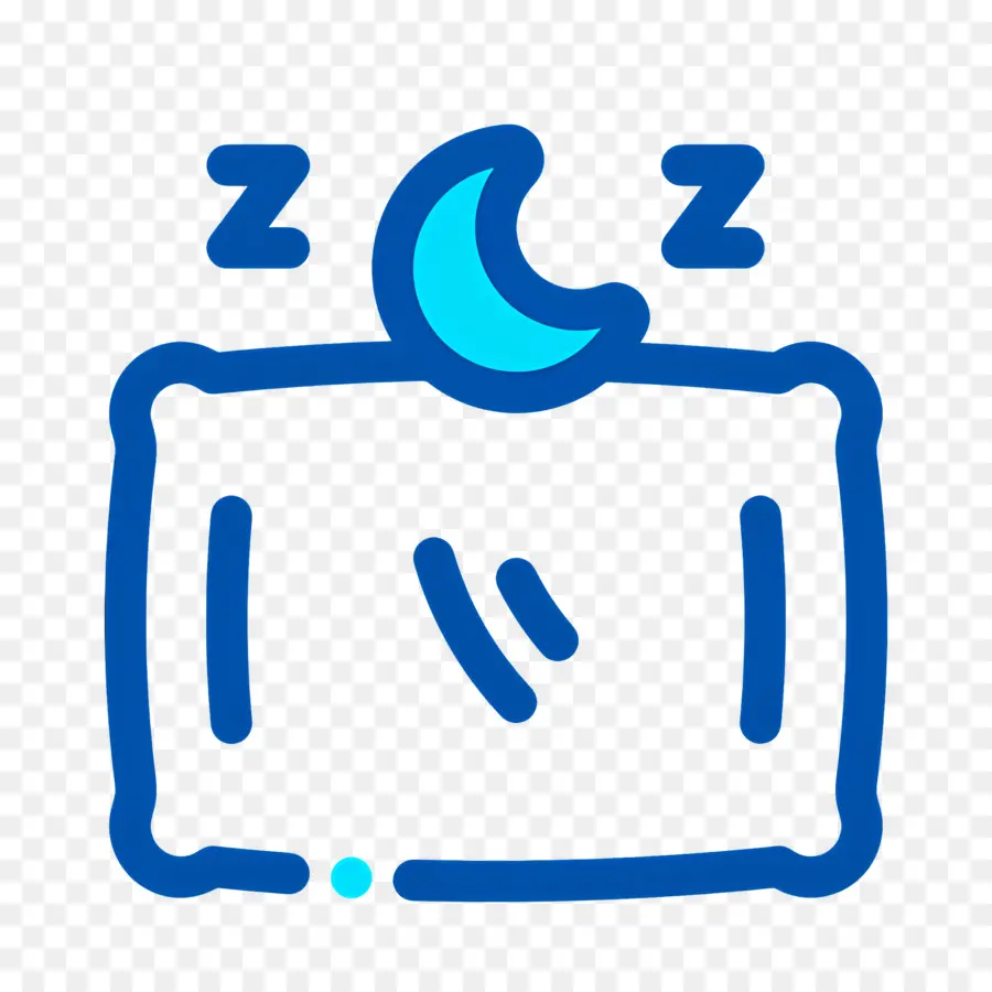 Travesseiro De Dormir，Lua Adormecida PNG