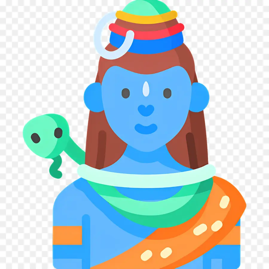 Shiva，Divindade Azul PNG