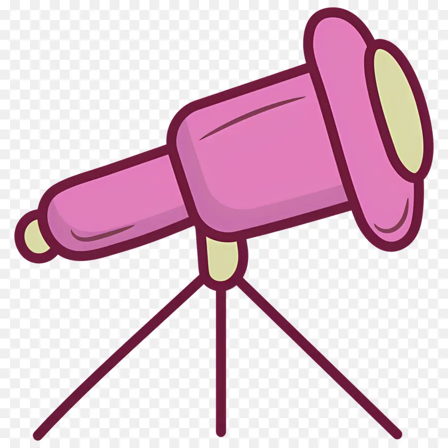 Telescópio，Telescópio Rosa PNG