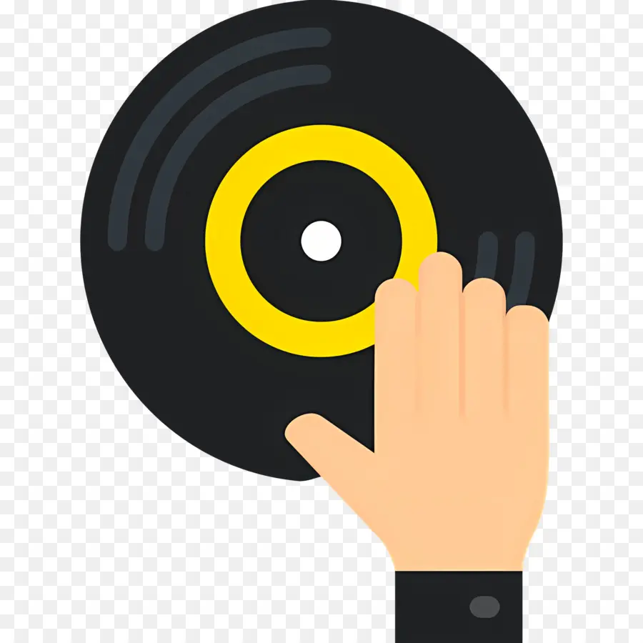 Dj De Música，Disco De Vinil PNG