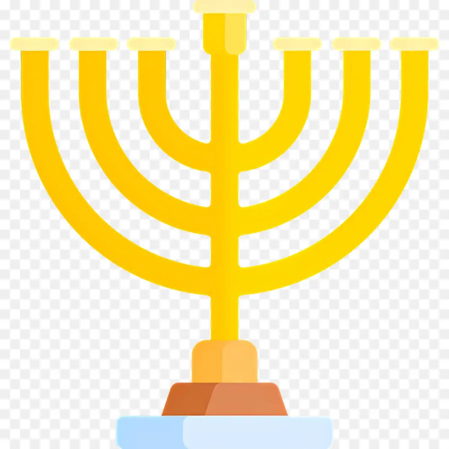 Menorá De Hanukkah，Menorá PNG