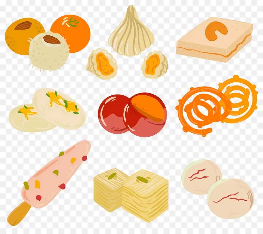 Doces Indianos，Sobremesas PNG