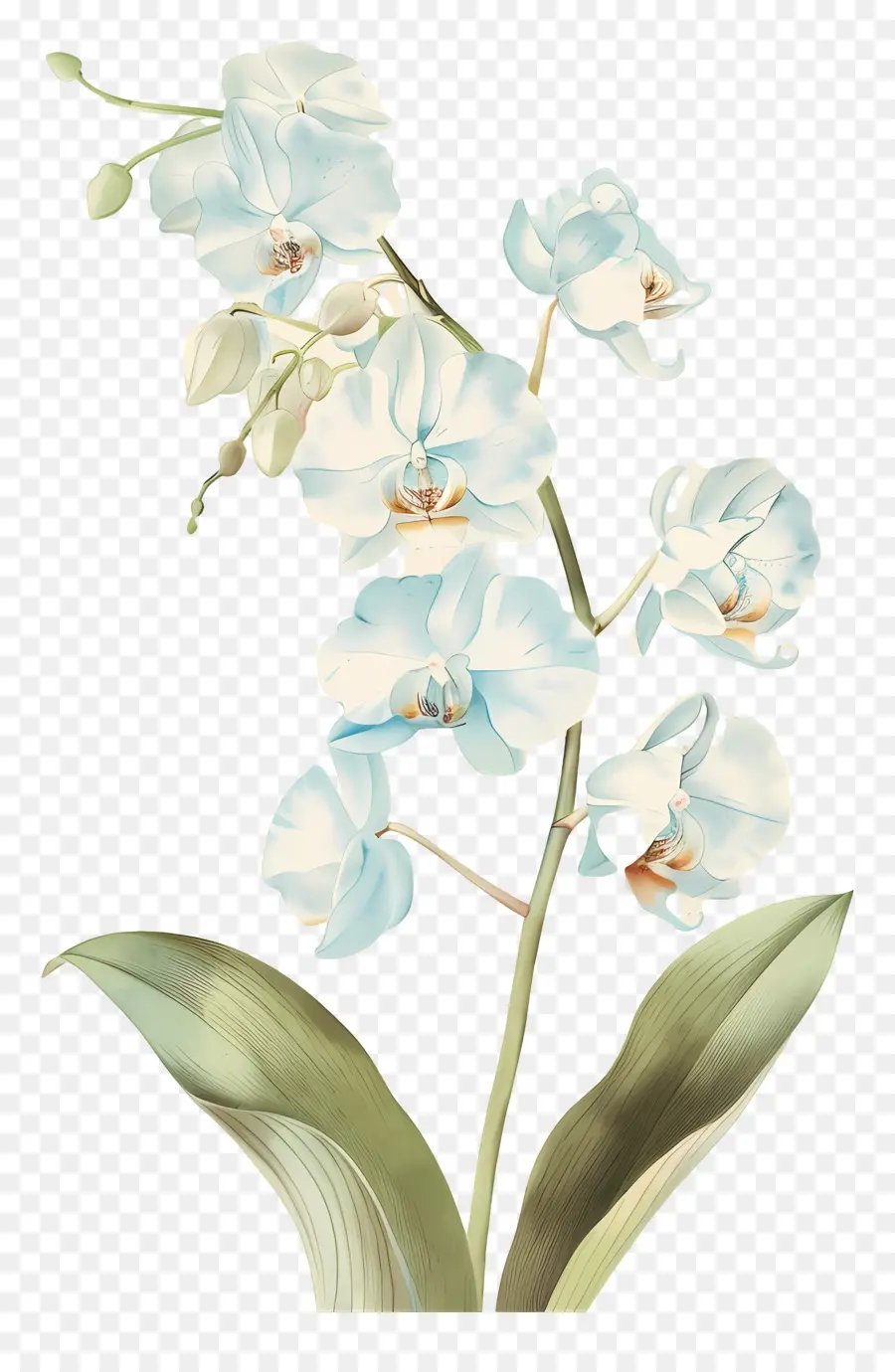 Flor Pequena，Orquídea PNG