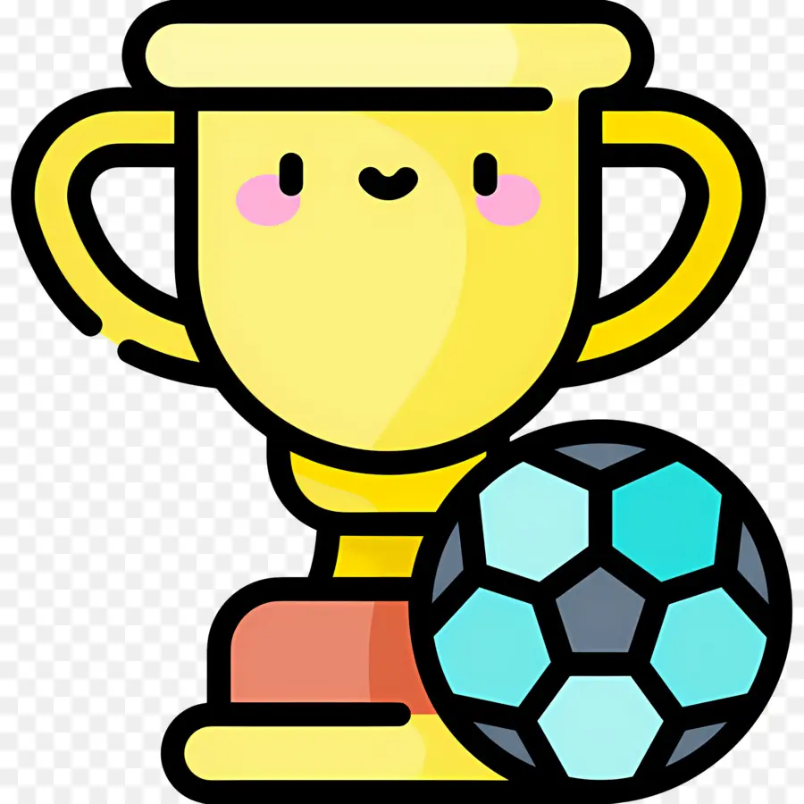 Copa De Futebol，Troféu De Futebol PNG