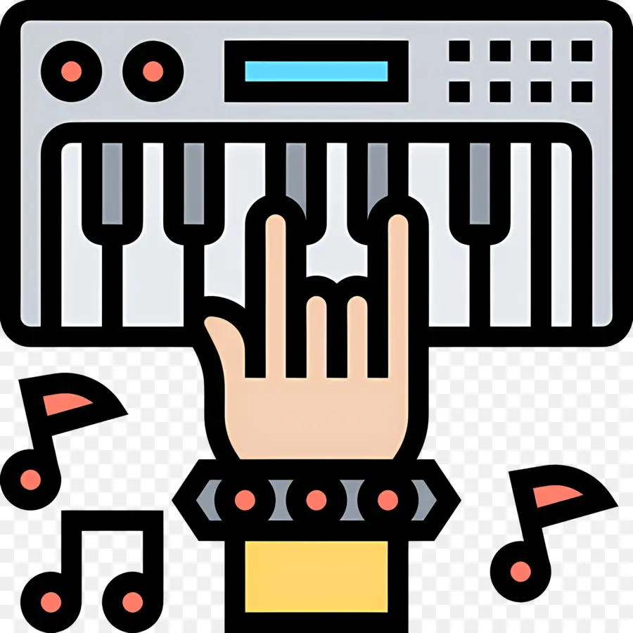 Teclado Musical，Teclado PNG