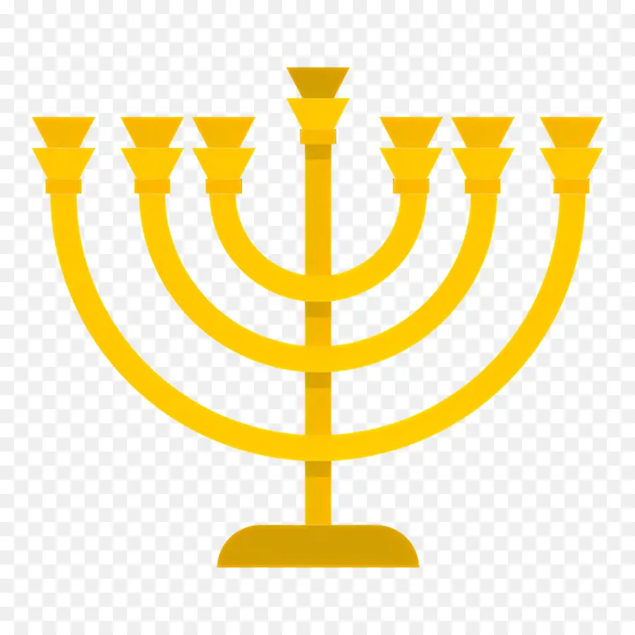 Menorá De Hanukkah，Menorá PNG