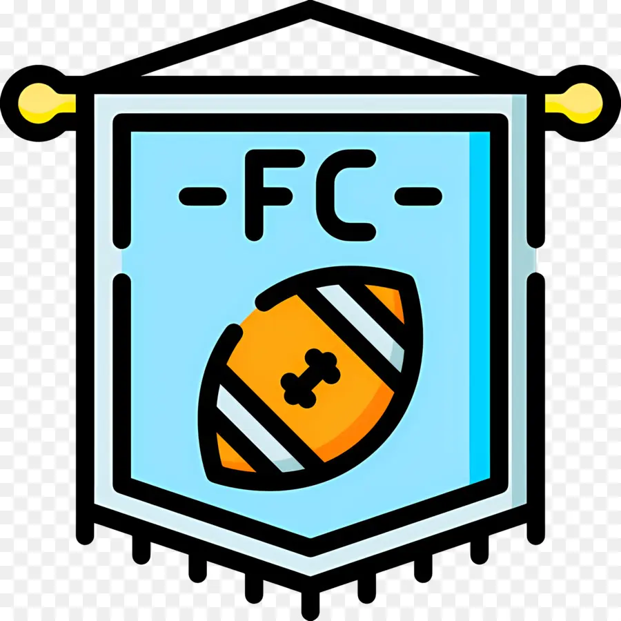 Futebol Universitário，Bandeira Do Clube De Futebol PNG