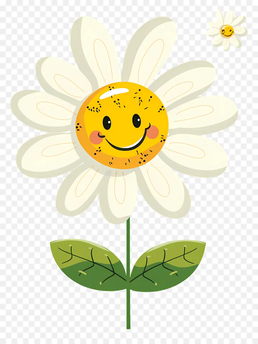 Emoji De Flor，Flor Sorridente PNG