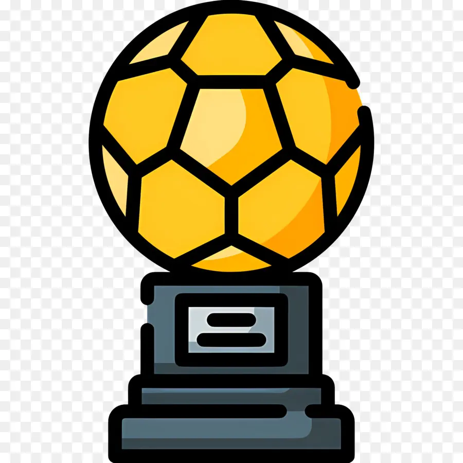 Copa De Futebol，Troféu De Ouro PNG