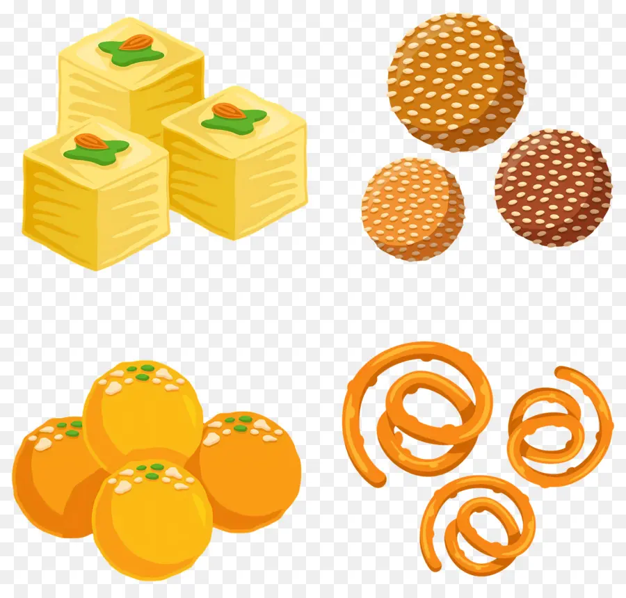 Doces Indianos，Sobremesas PNG