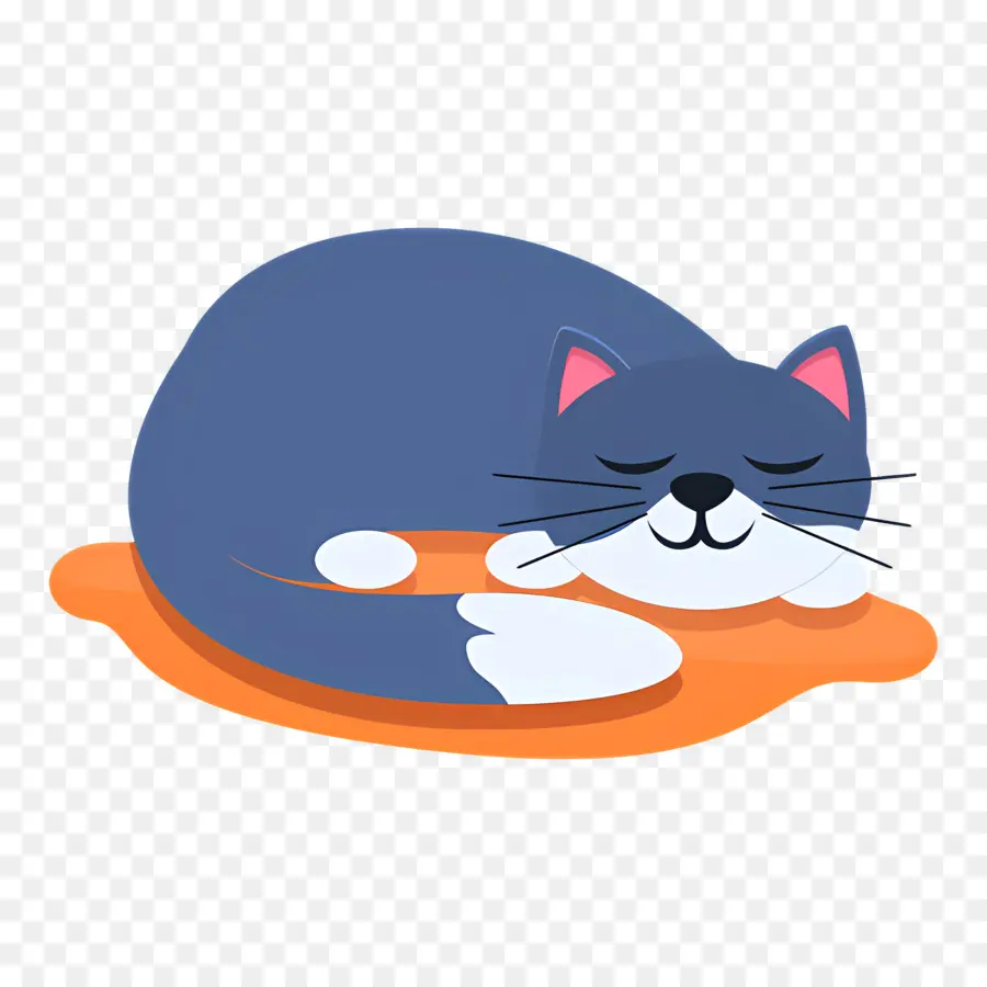 Gato Dormindo，Gato PNG