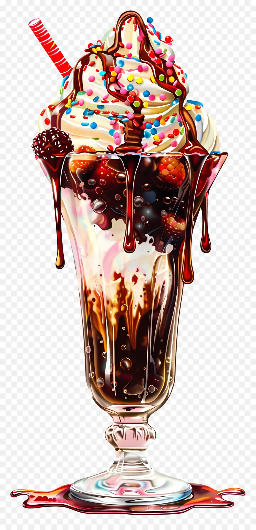 Sundae De Sorvete，Doce PNG