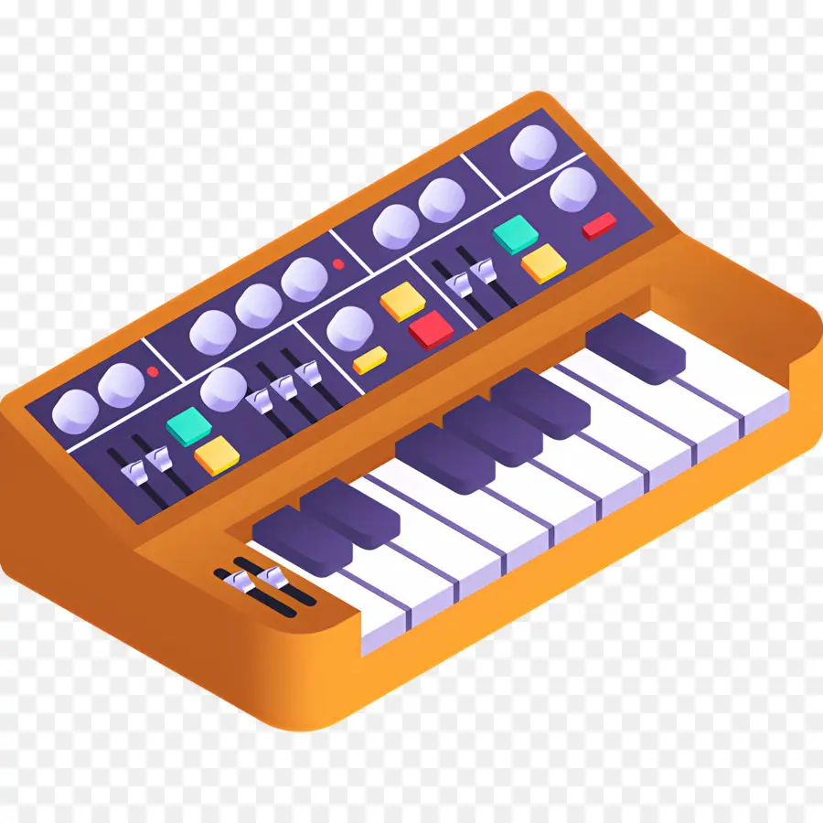 Teclado Musical，Sintetizador PNG