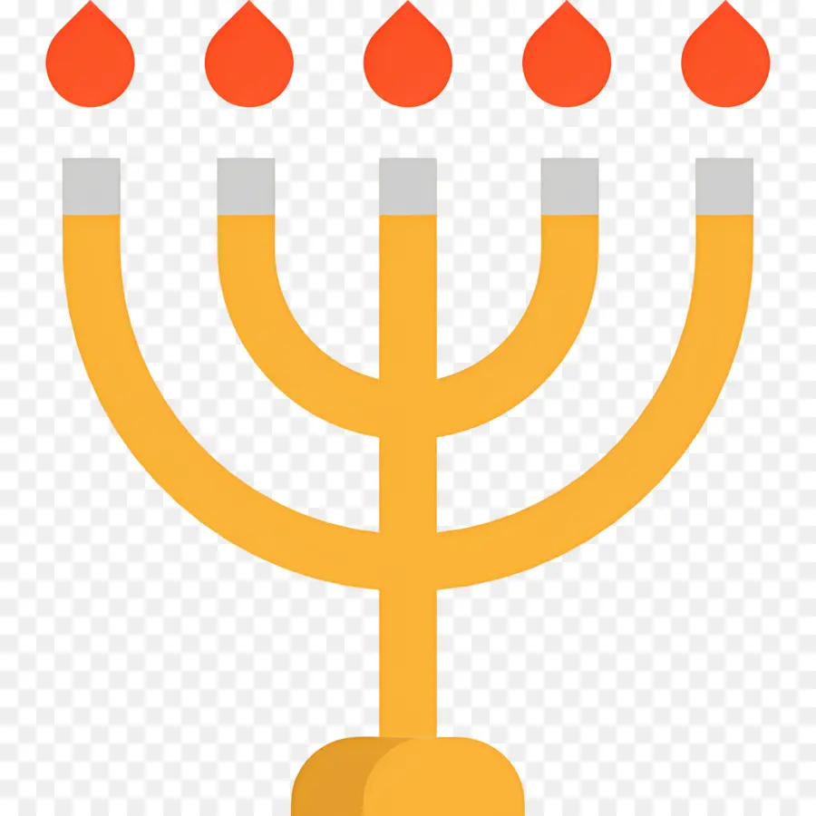 Menorá De Hanukkah，Menorá PNG