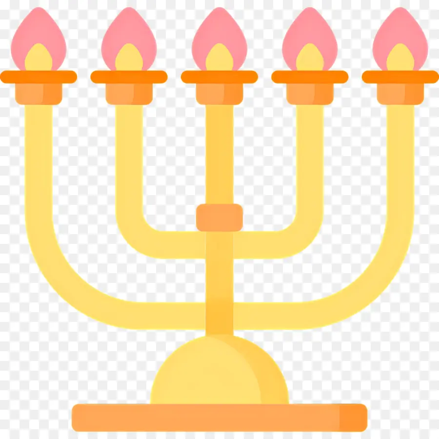 Menorá De Hanukkah，Menorá PNG