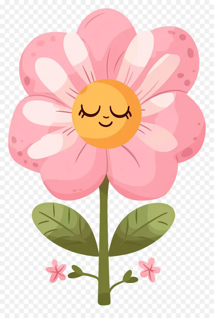 Emoji De Flor，Flor Rosa PNG