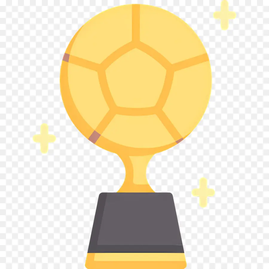 Copa De Futebol，Troféu De Ouro PNG