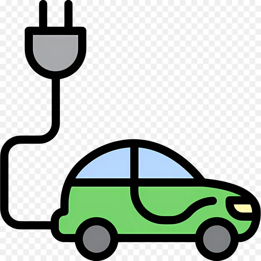 Carro Elétrico，Ecológico PNG