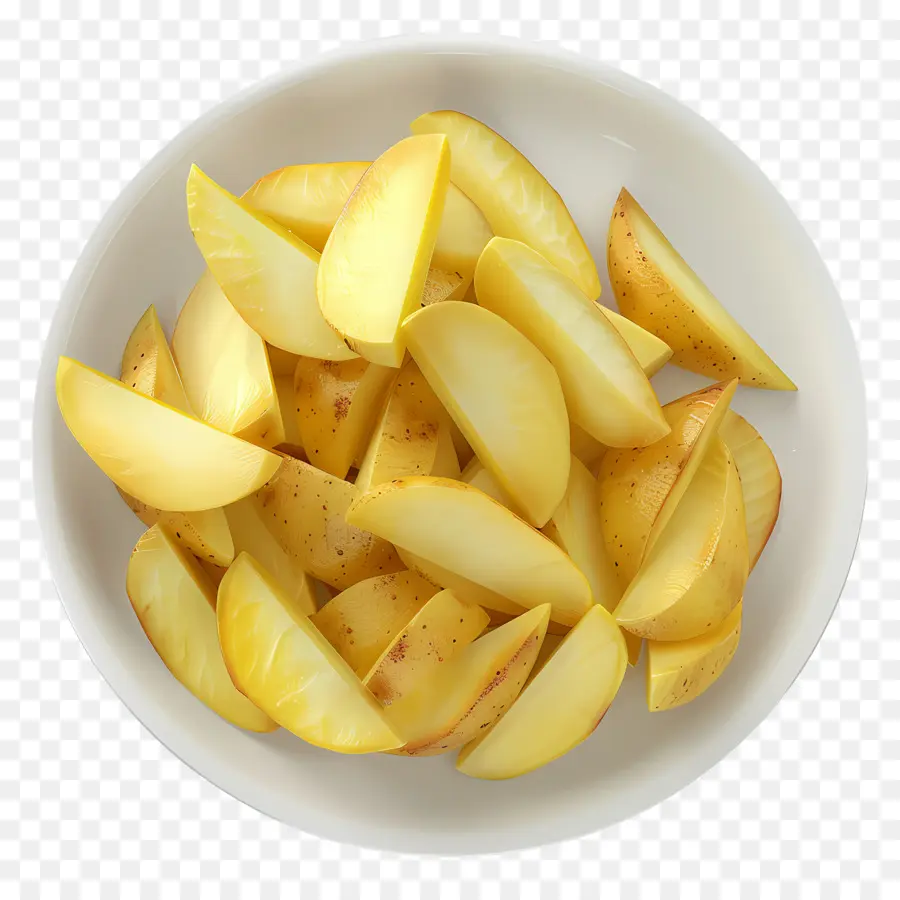 Fatias De Batata，Lanche PNG