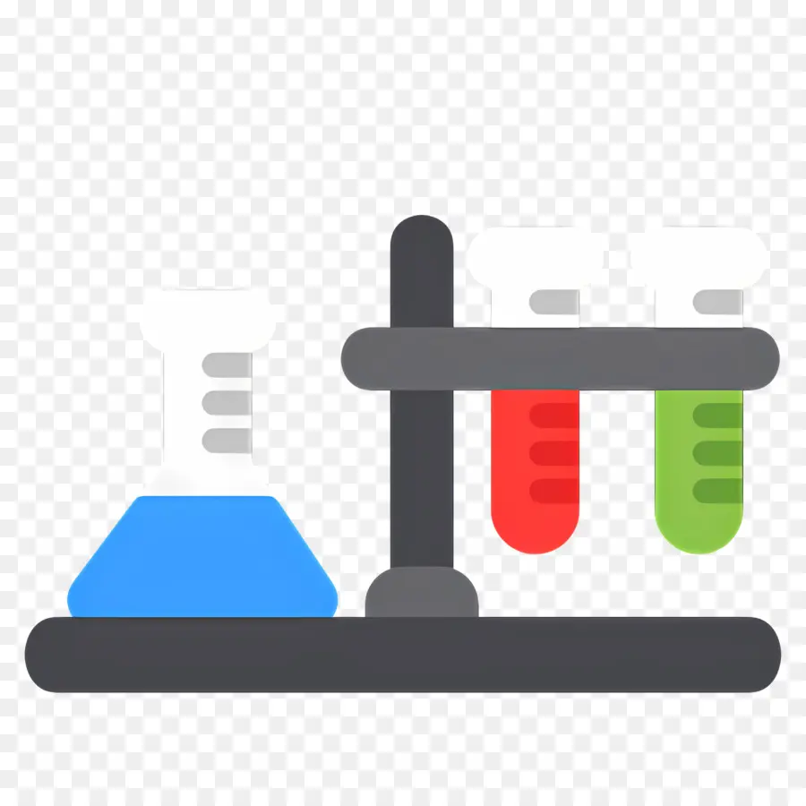 Laboratório De Ciências，Tubos De Ensaio E Frasco PNG