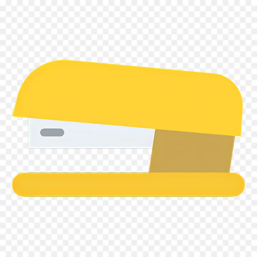 Grampeador，Grampeador Amarelo PNG