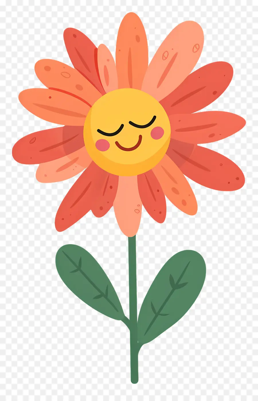 Emoji De Flor，Flor Adormecida PNG