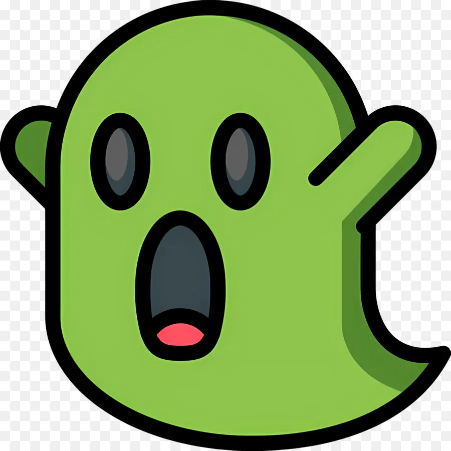 Fantasma Do Dia Das Bruxas，Fantasma Verde PNG