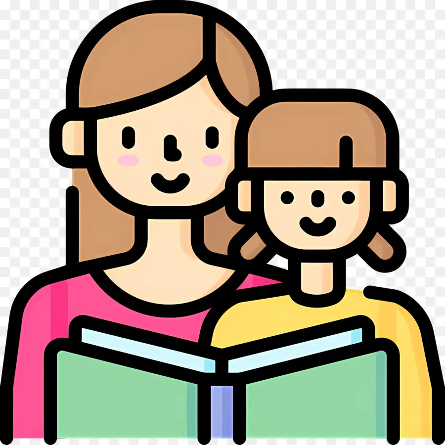 Mãe E Filha，Leitura De Mãe E Filho PNG