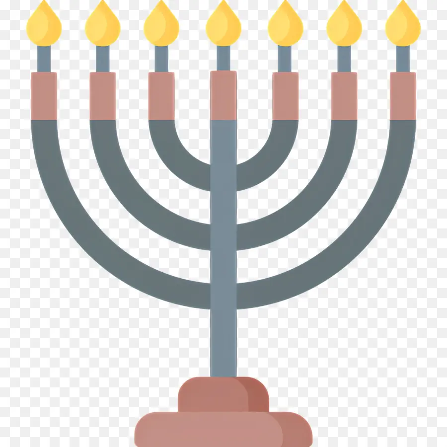 Menorá De Hanukkah，Menorá PNG