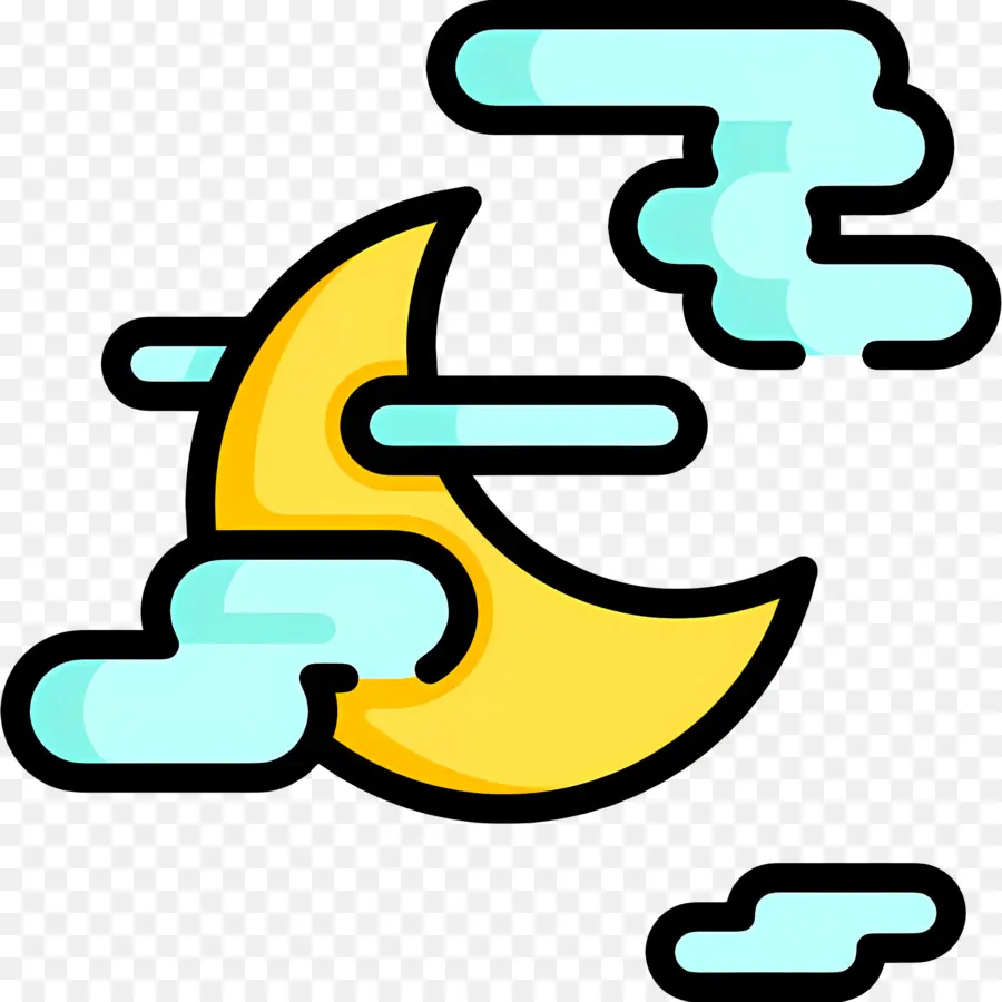 Nuvens Da Lua，Lua PNG