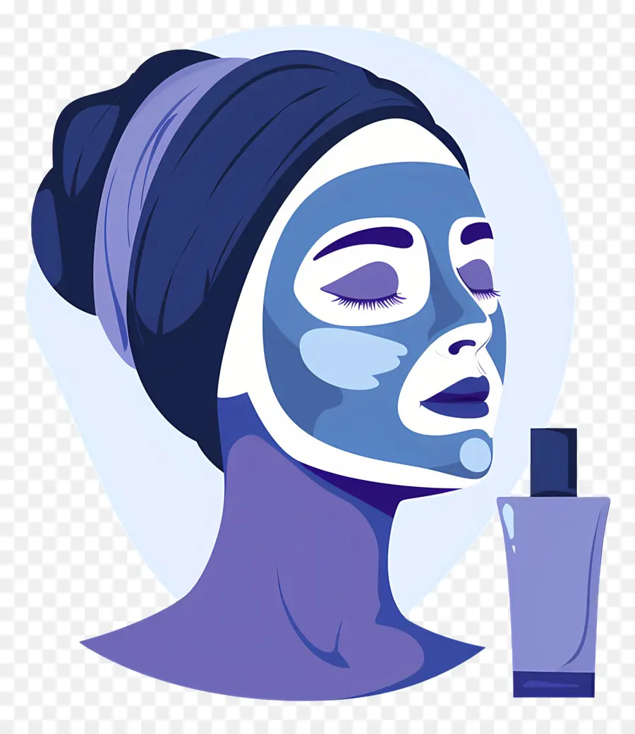 Máscara Facial De Spa，Máscara Facial PNG