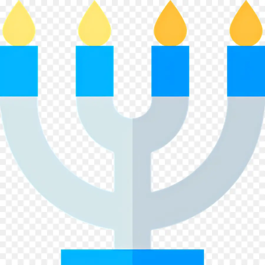 Menorá De Hanukkah，Menorá PNG